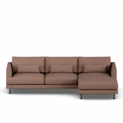 Clearance 1898 Bredhult soffa Same Rust 6675-svart stål 2 5-sits C1