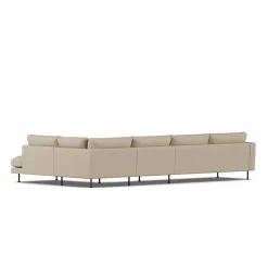 Online 1898 Bredhult soffa Same Sand 6672-svart stål 4-sits B1