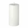 Hot Scandi Essentials Bright Melt blockljus LED 17 5 cm Vit