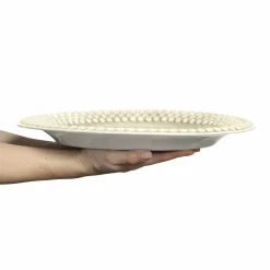 Mateus Bubbles ovalt fat 35 cm Sand