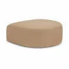 Ethnicraft Bulky semi-circle fotpall Light sepia