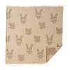 Barn Klippan Yllefabrik Bunny&Bear filt 75x90 cm Grey