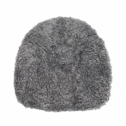 New Skandilock Buzz stolsdyna fårskinn Scandinavian grey-svart läderimitation