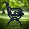 Byarums bruk Byarum soffa Furu brun lasyr svart stativ 155 cm