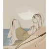 Anna Bülow By the ocean poster 50x70 cm