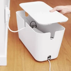 Discount Bosign Cable Organiser XXL kabelsamlare Vit-vit