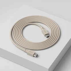Sale Avolt Cable 1 USB-C till USB-C laddningskabel 2 m Nomad sand