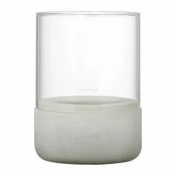 blomus Calma ljuslykta Ø10 cm Light grey