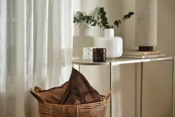 Scandi Living Calm kuddfodral linne 50x50 cm Chocolate Brown