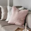 Clearance Scandi Living Calm kuddfodral linne 50x50 cm Dusty Rose