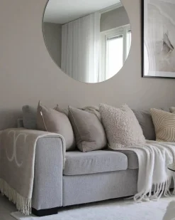 Scandi Living Calm kuddfodral linne 50x50 cm Sand