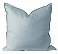 Scandi Living Calm kuddfodral linne 50x50 cm Sky Blue