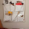 Barn Ferm Living Canvas wall pockets väggförvaring 70x70 cm