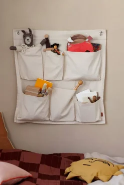 Barn Ferm Living Canvas wall pockets väggförvaring 70x70 cm