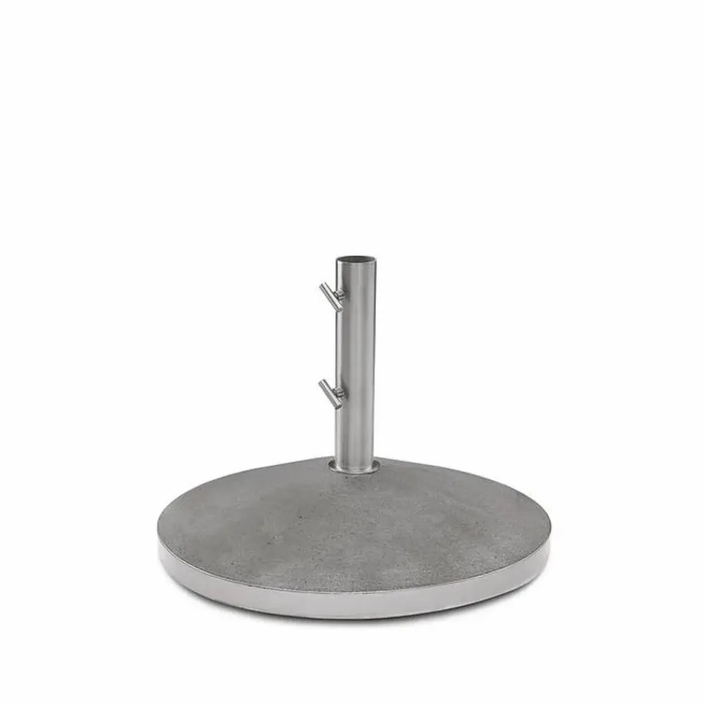 Fritz Hansen Capri parasollfot concrete/stainless steel 30kg