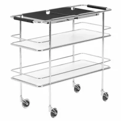 Best Lammhults Cargo Support serveringsvagn Vit laminat-krom