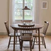 Stolab Carl matbord ek Chocolat brown olja Special Edition Ø115 cm