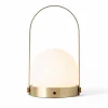 Clearance Audo Copenhagen Carrie portabel bordslampa borstad mässing