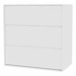 Best Montana CARRY byrå 3 lådor New white