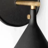 Audo Copenhagen Cast Sconce vägglampa diffuser fast installation Black