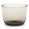 Serax Cena lågt glas Ø8 5 cm Smokey Grey