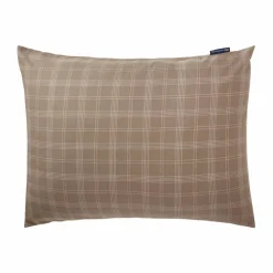 Lexington Checked Pinpoint Oxford örngott 50x60 cm Brown