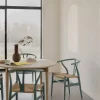 New Carl Hansen & Søn CH24 Y-stol Soft Crawford Wegner Pewter-naturflätad