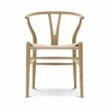 Hot Carl Hansen & Søn CH24 Y-stol Såpad ek-naturflätad