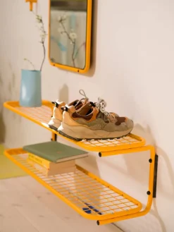 Online Essem Design Classic skohylla 100 cm Sun yellow