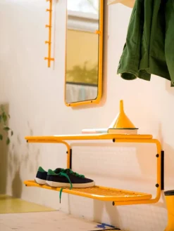 Essem Design Classic skohylla 120 cm Sun yellow