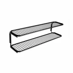 Essem Design Classic 650 skohylla svart/krom 2 plan 40 cm