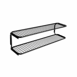 Essem Design Classic 650 skohylla svart/svart 2 plan 100 cm