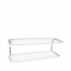 Online Essem Design Classic 650 skohylla vit/krom 2 plan 120 cm