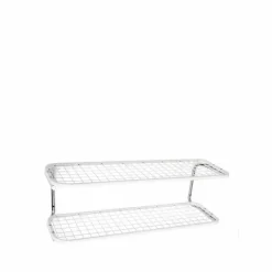 Essem Design Classic 650 skohylla vit/krom 2 plan 90 cm