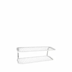 Discount Essem Design Classic 650 skohylla vit/krom 2 plan 70 cm