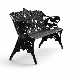 Discount Byarums bruk Classic soffa Mahogny svart lasyr svart stativ