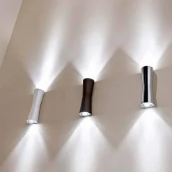 Hot Flos Clessidra 20°+20° vägglampa Vit