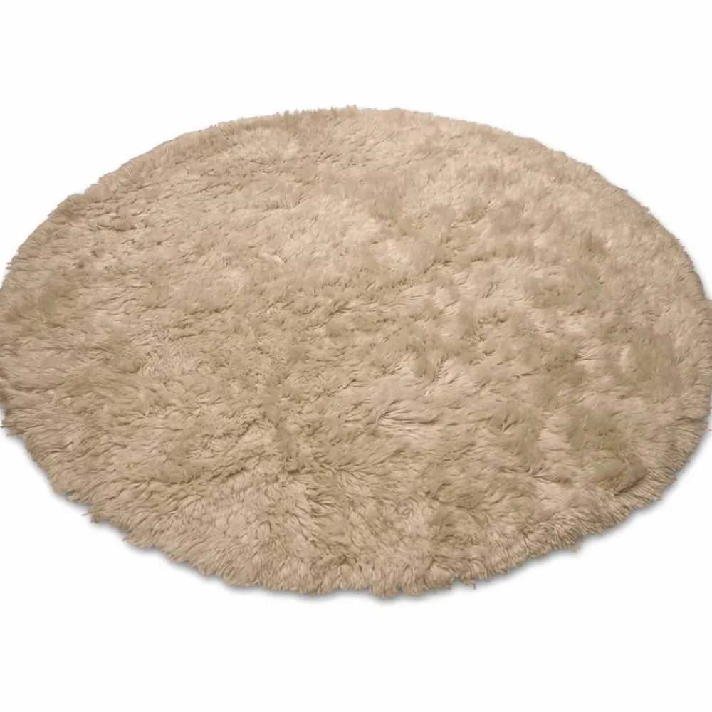 Classic Collection Cloudy ullmatta Ø160 cm Beige