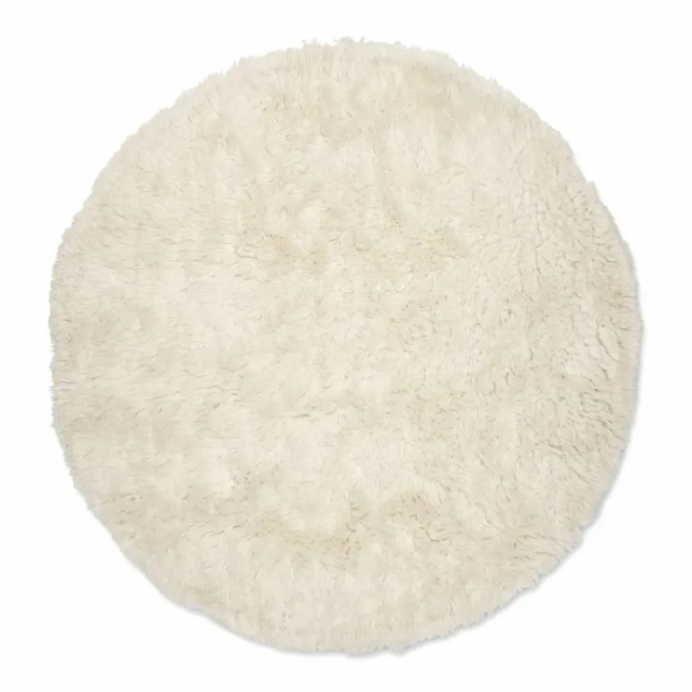 Discount Classic Collection Cloudy ullmatta Ø160 cm Naturvit
