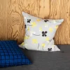 Fine Little Day Clover kuddfodral 48x48 cm Yellow