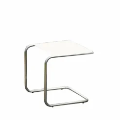 Fiam Club sidobord vit aluminiumstativ