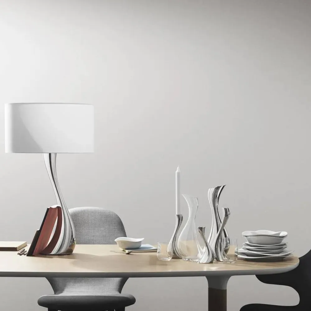 Discount Georg Jensen Cobra ljusstake 3-pack rostfritt stål