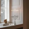 Clearance Georg Jensen Cobra menora nioarmad ljusstake Rostfritt stål