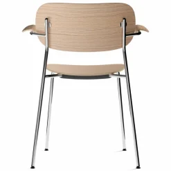 Audo Copenhagen Co Chair matstol armstöd kromade ben Ek