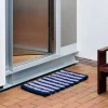 Best HAY Coco Stripe Wide dörrmatta Lavender-navy