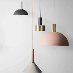 Discount Ferm Living Collect Lampskärm black cone