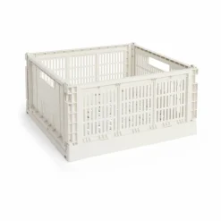 HAY Colour Crate L Square 42x42 cm Off white