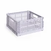 HAY Colour Crate M Square 29 5x29 5 cm Lavender