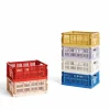 Clearance HAY Colour Crate M 26 5x34 5 cm Off-white