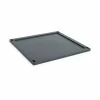 Sale HAY Colour Crate Square lock plastic large Charcoal